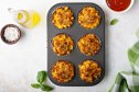 pasta cupcakes in cupcake pan