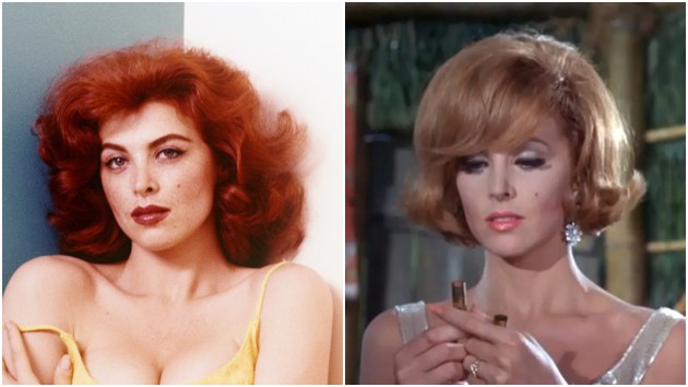 Tina Louise in 1955 and 1965