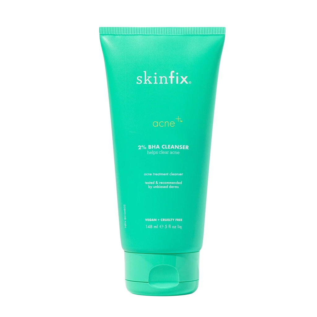 SkinFix 2% BHA Cleanser, which can be used for how to get rid of textured skin