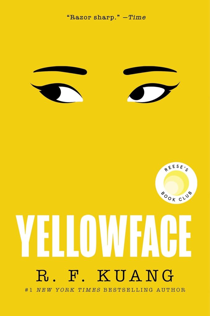 Yellowface by R. F. Kuang (Books about books) 