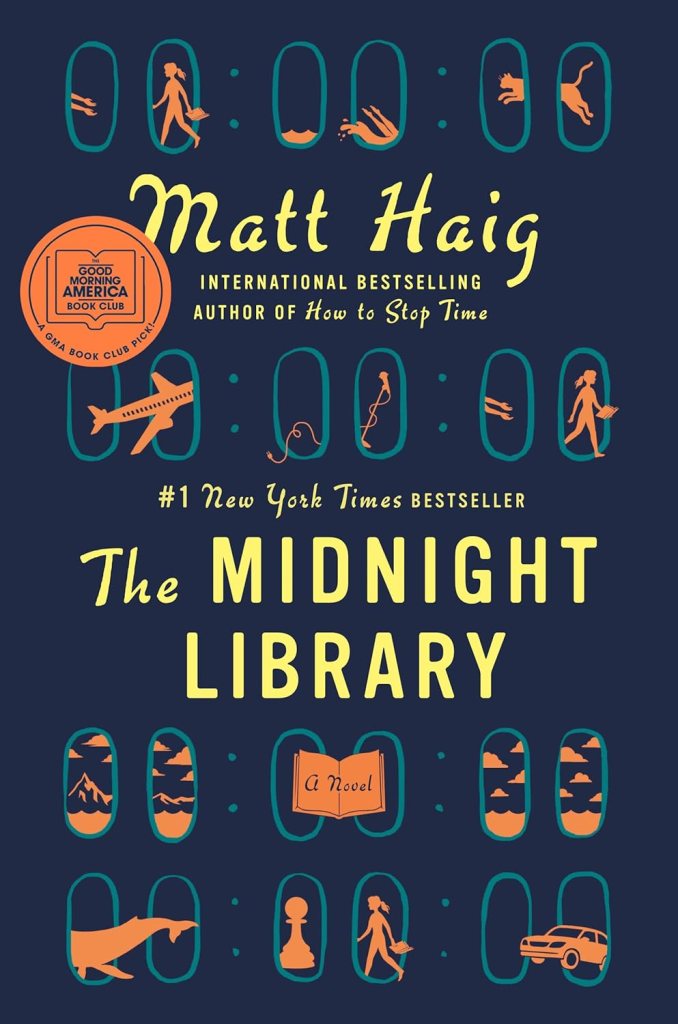 The Midnight Library by Matt Haig (Books about books) 