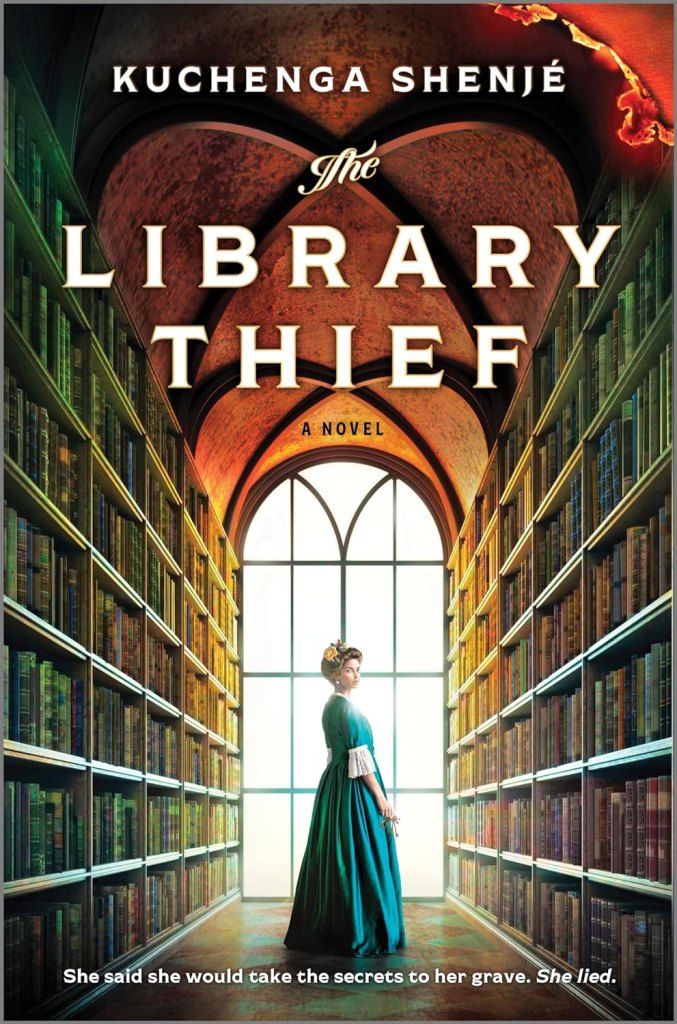 The Library Thief by Kuchenga Shenjé (books about books) 