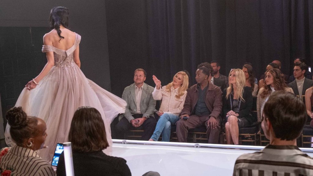 Bold and Beautiful Spencer Pratt-Heidi Montag-Lauralee Bell at Forrester Fashion Show