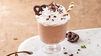 Chocolate coffee milkshake
