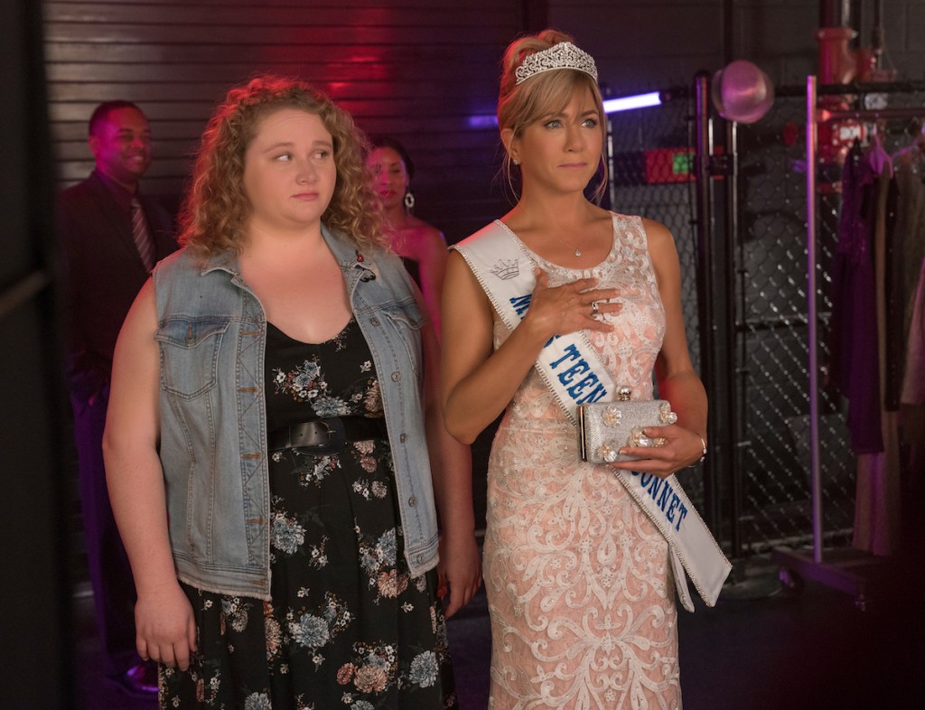 Danielle Macdonald and Jennifer Aniston in 'Dumplin'' 2018