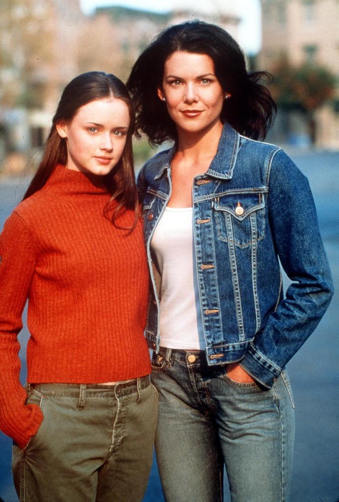 Alexis Bledel and Lauren Graham in 'Gilmore Girls' 2000 Small Town Charm on Netflix