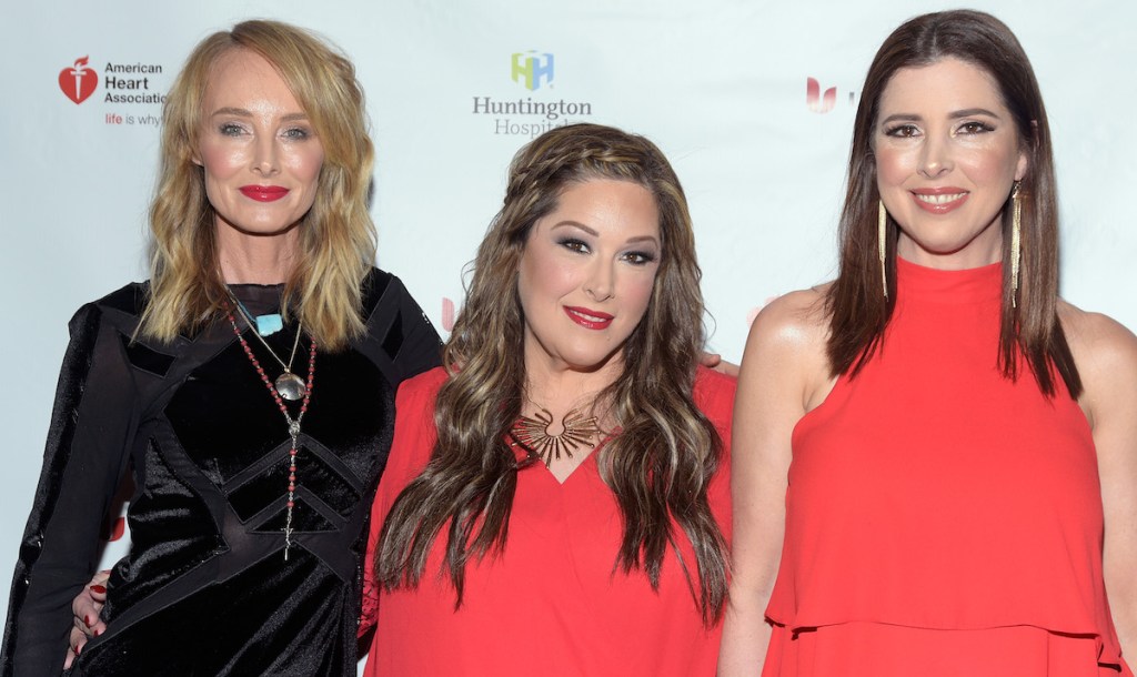 Left to right: Chynna Phillips, Carnie Wilson and Wendy Wilson of Wilson Phillips in 2018