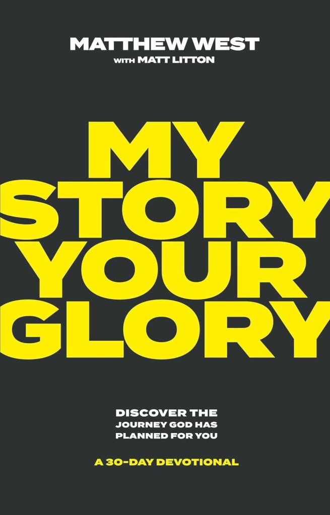 Cover of the Christian Singer's My Story Your Glory book