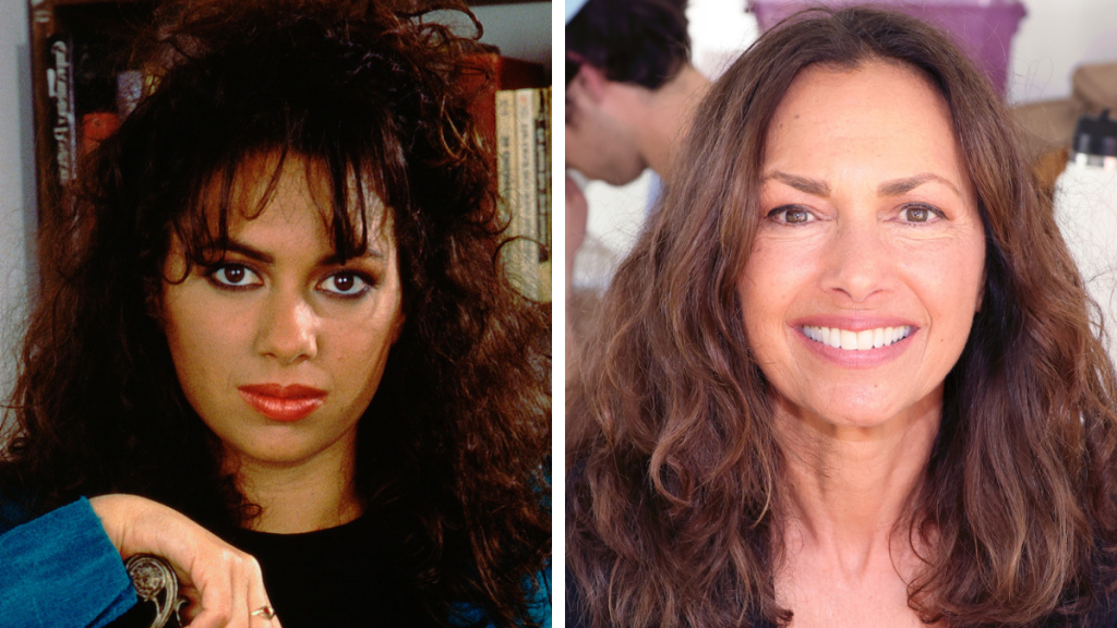 Susanna Hoffs in 1987 and 2023 the Bangles members