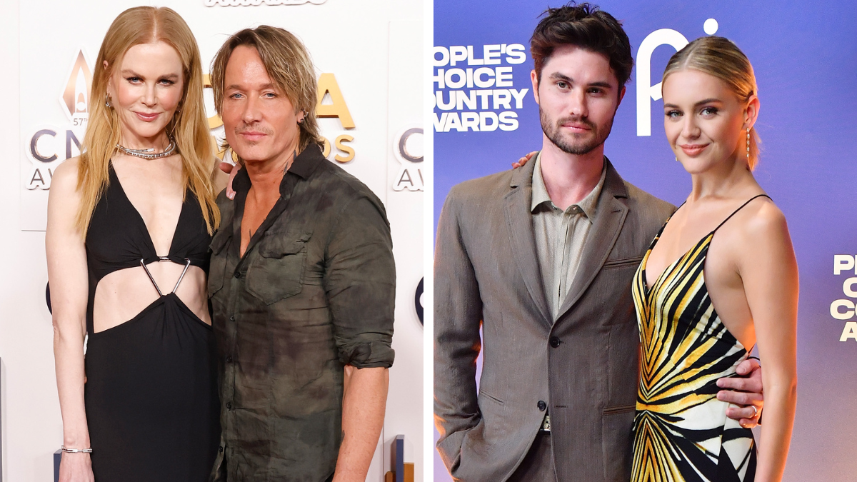 Nicole Kidman and Keith Urban, 2023 ; Chase Stokes and Kelsea Ballerini, 2024