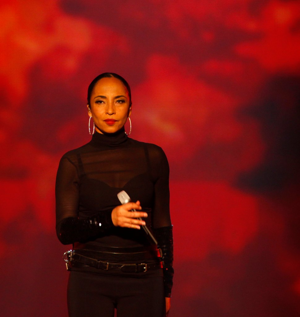 Sade onstage in 2011
