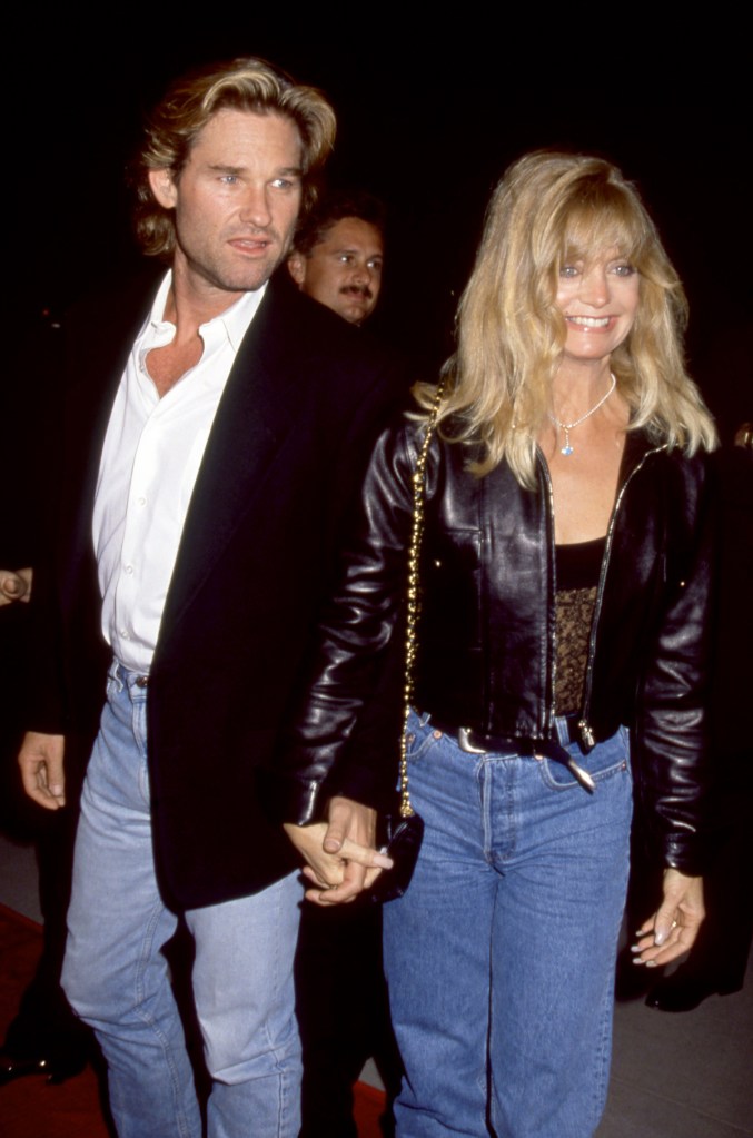 Goldie Hawn and Kurt Russell at the premiere of the film in 1992