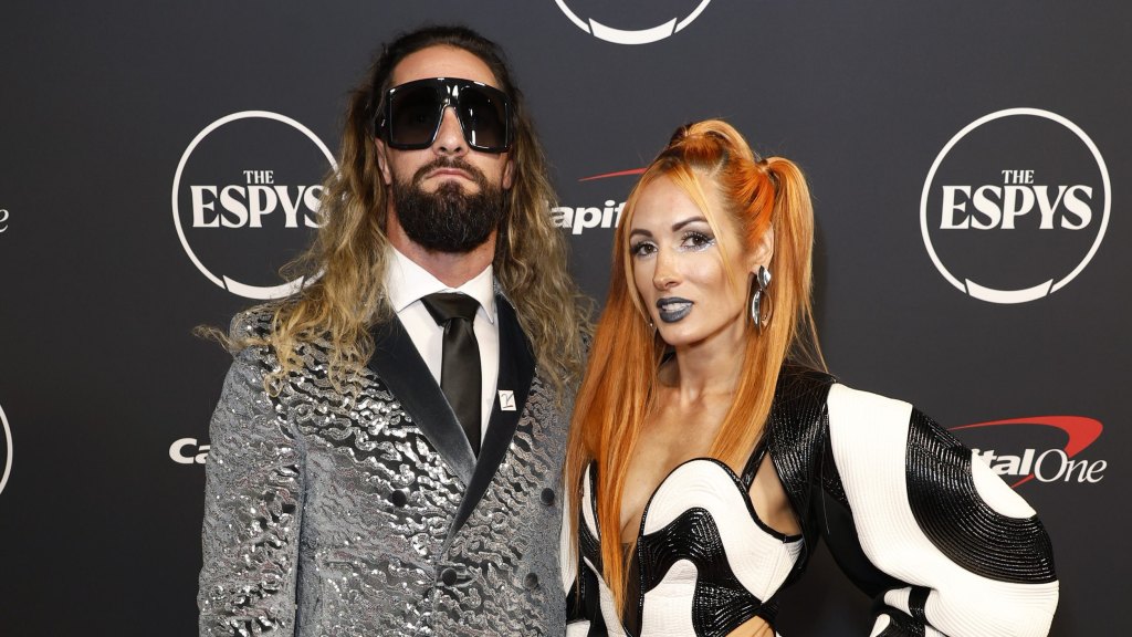 Seth Rollins and Becky Lynch, 2023
