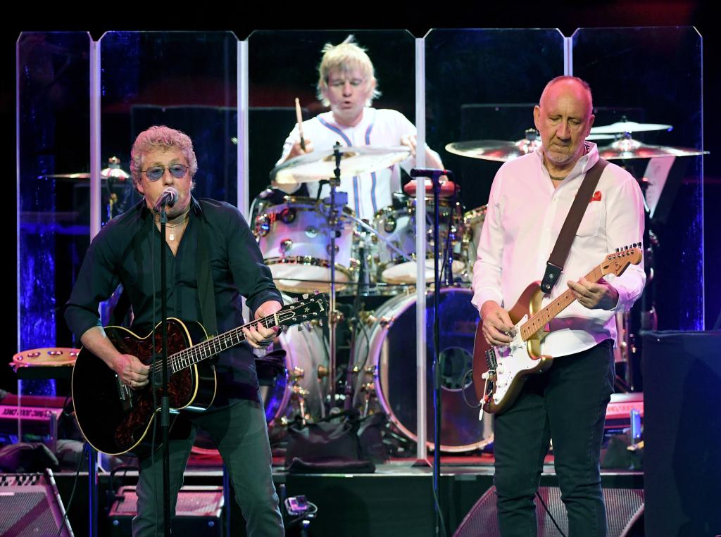 Roger Daltrey, Zak Starkey and Pete Townshend, 2017
