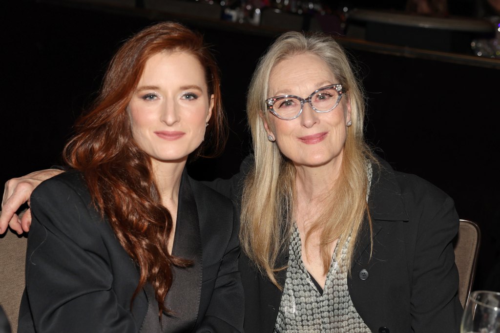 Grace Gummer and Meryl Streep in 2024