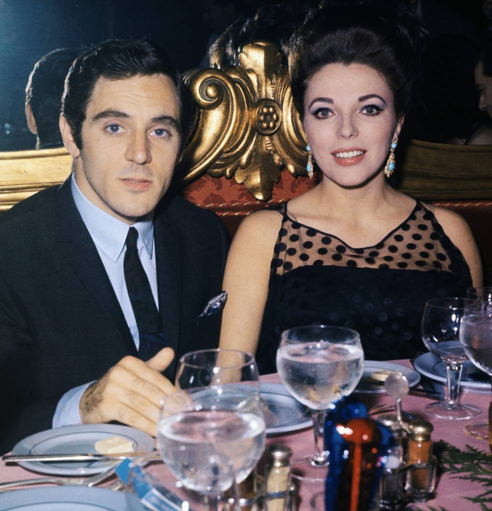 Joan Collins and Anthony Newley in 1963