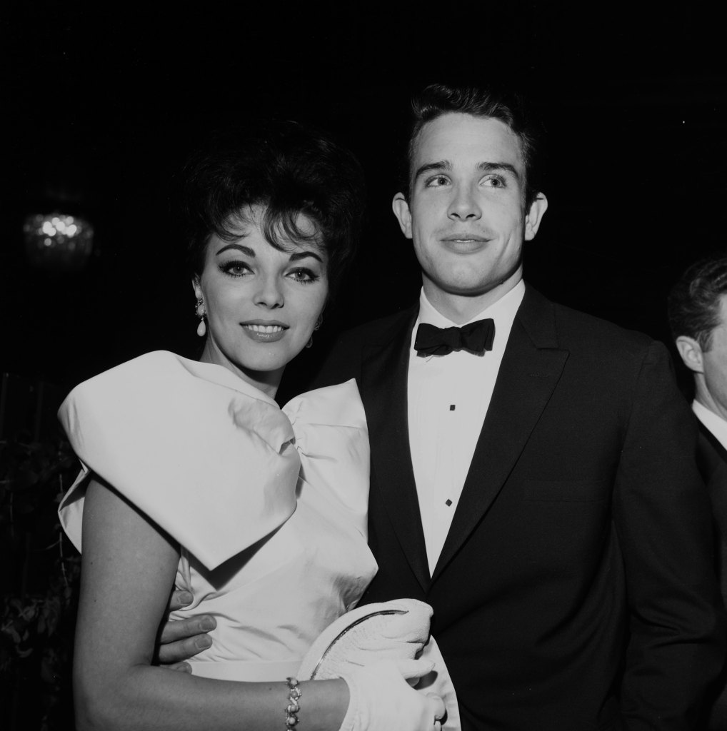 Joan Collins and Warren Beatty in 1959
