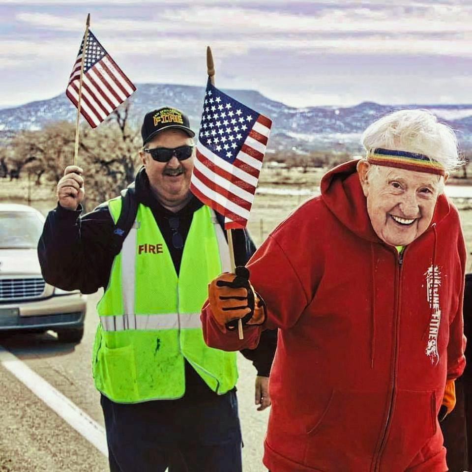 John Martin joined Ernie in his 2nd cross-country trek