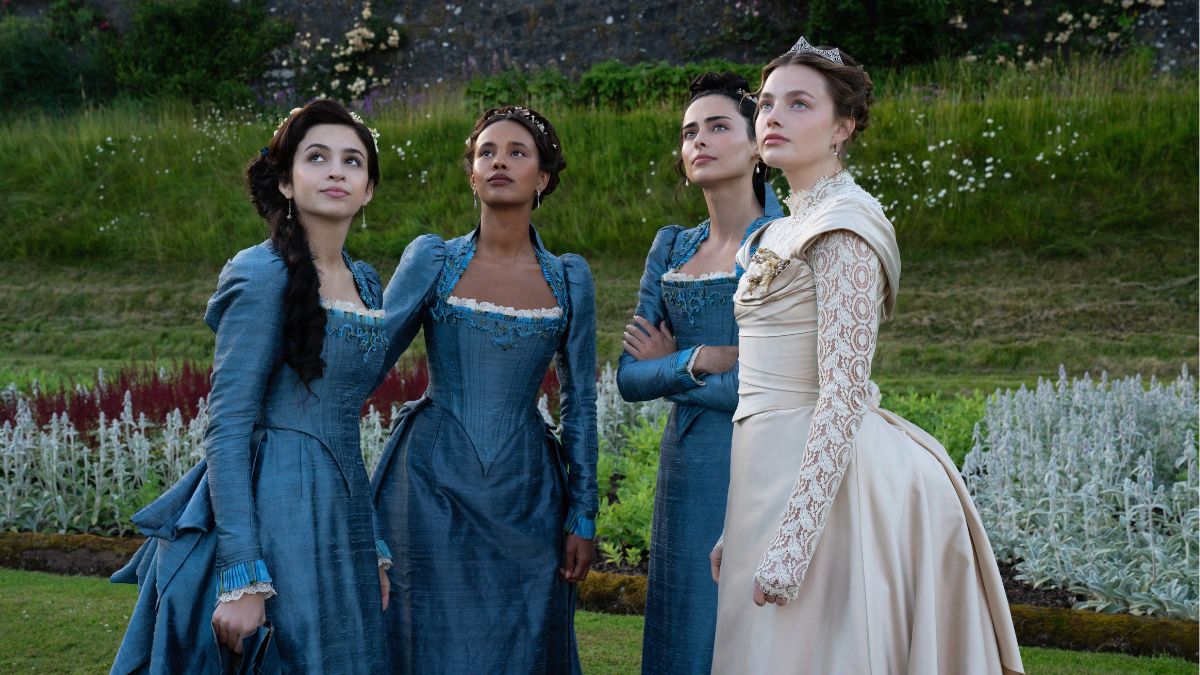 Josie Totah, Alisha Boe, Aubri Ibrag and Kristine Frøseth in ‘The Buccaneers’ Season 2