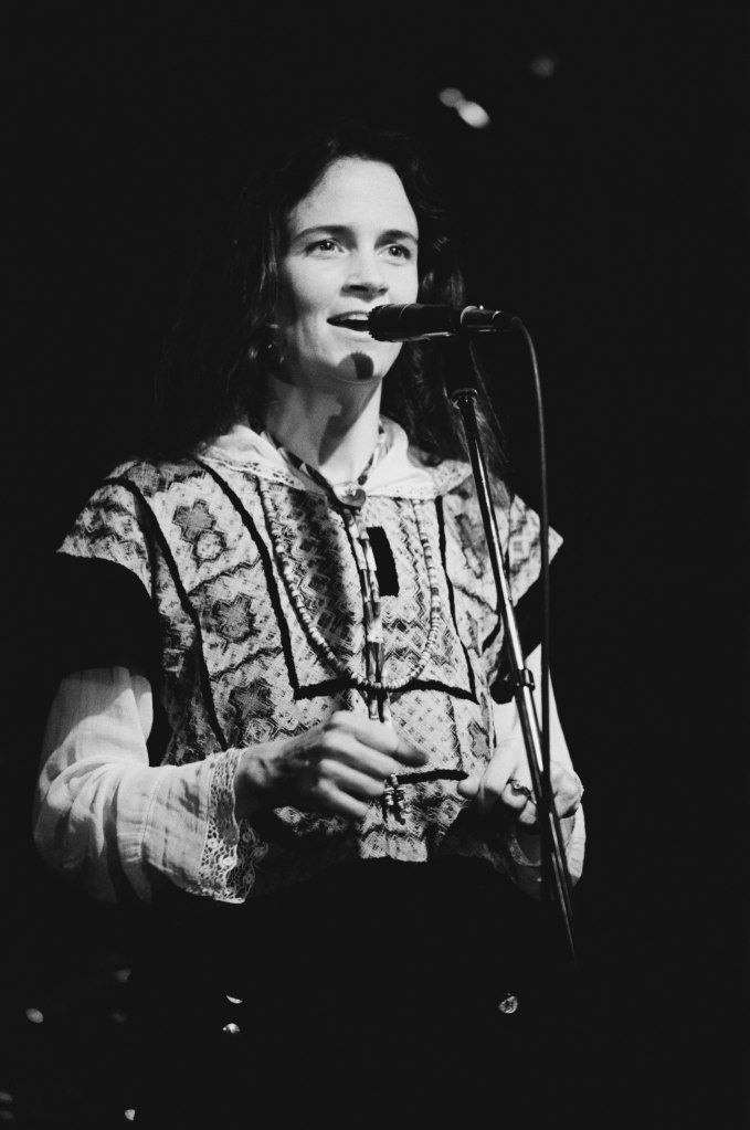 Kate Taylor onstage in 1978