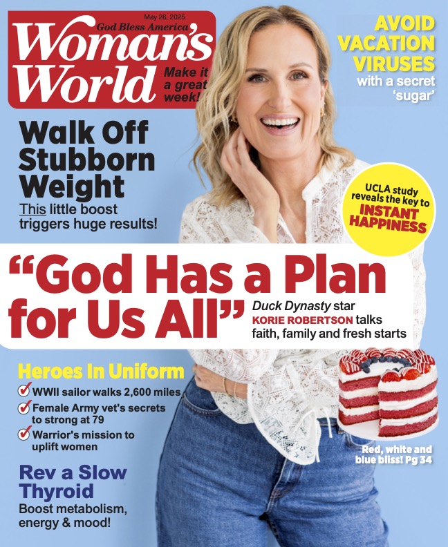 Korie Robertson on the cover of Woman's World