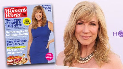 Leeza Gibbons and Woman's World Magazine cover