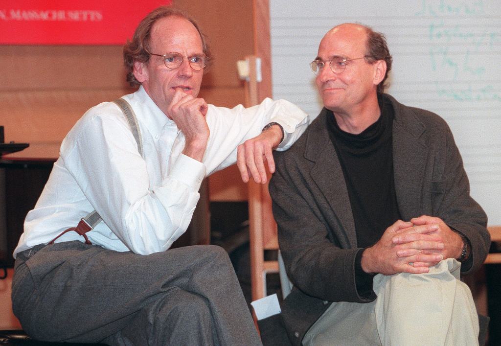 Livingston and James Taylor in 2000