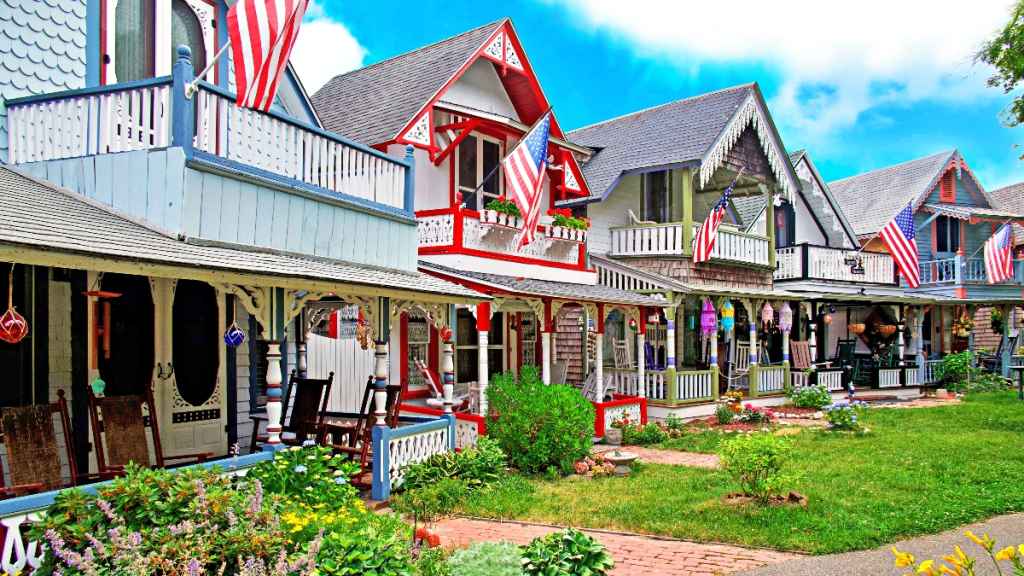 Gingerbread cottages in Martha's Vineyard