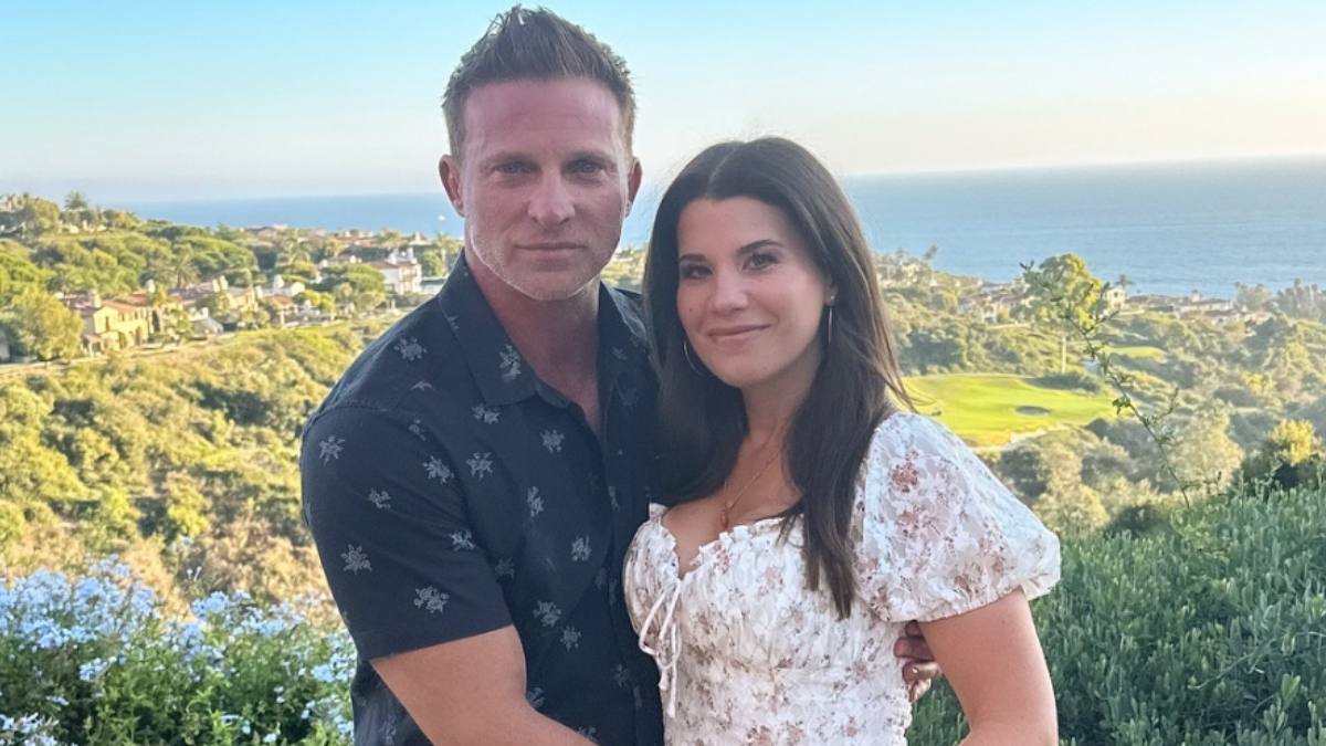 Steve Burton and Michelle Lundstrom, 2024