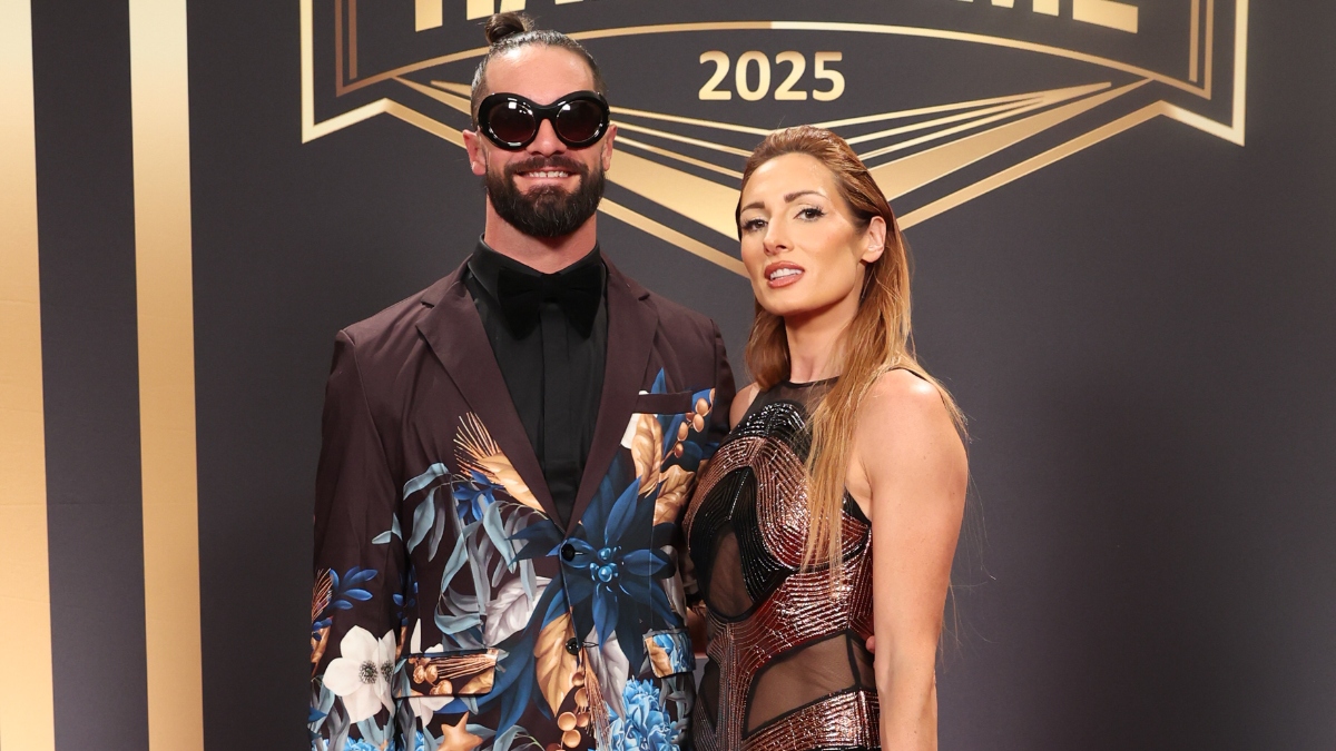 Seth Rollins and Becky Lynch, 2025