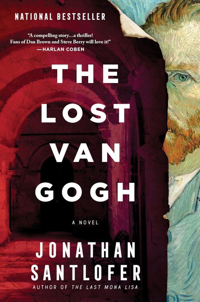 The Lost Van Gogh by Jonathan Santlofer (Fathers day books) 