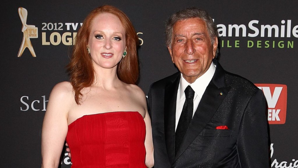Antonia Bennett and Tony Bennett in 2012