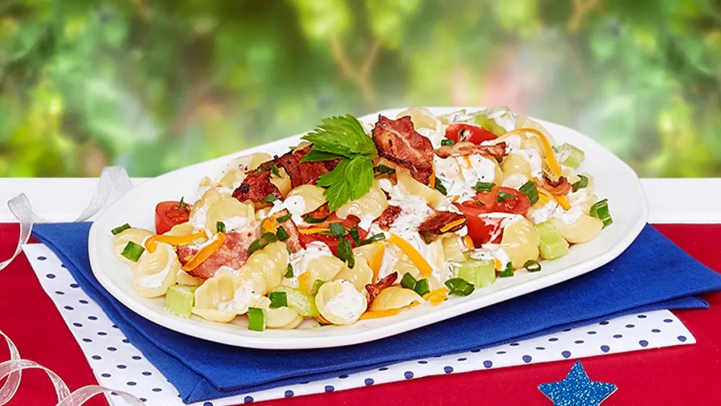 Bacon-Cheddar Pasta Salad