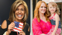 Left: Hoda Kotb in 2016; Right: Ree Drummond in 2022