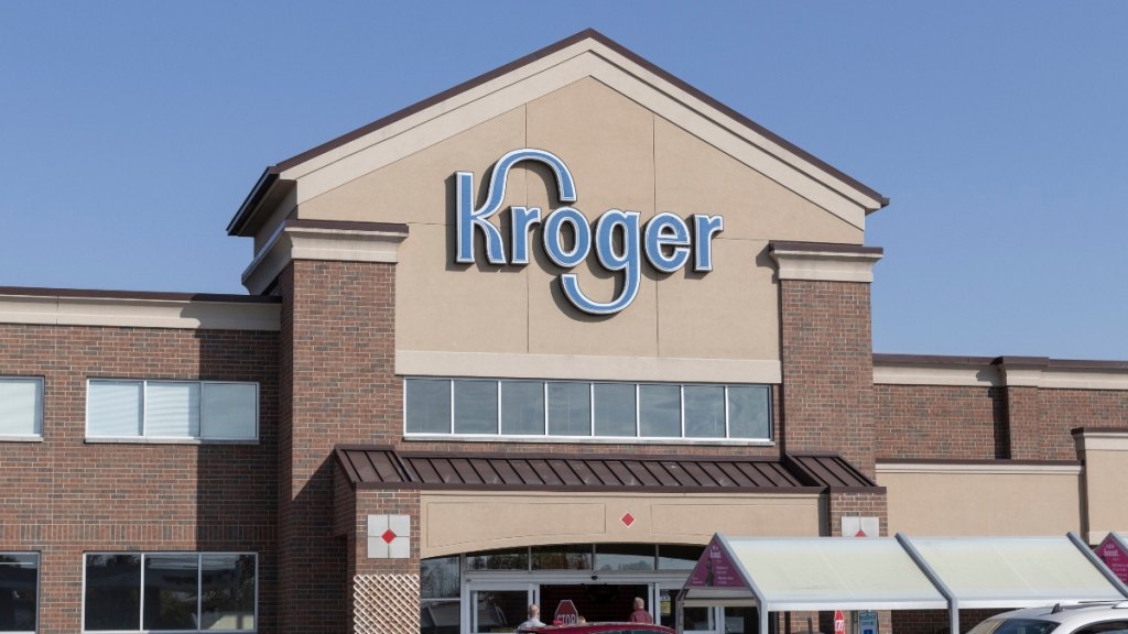 A Kroger supermarket