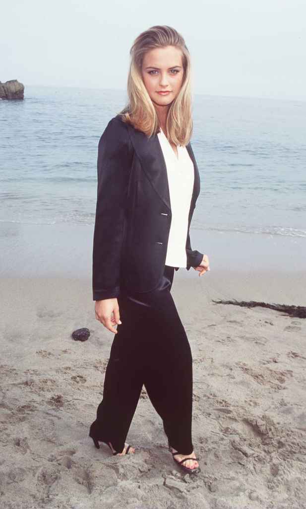 Alicia Silverstone at the premiere of Clueless, 1995