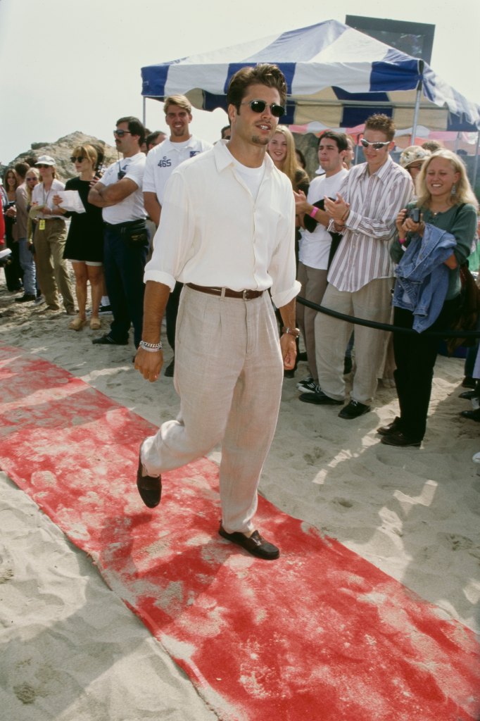 David Charvet at the premiere of Clueless, 1995