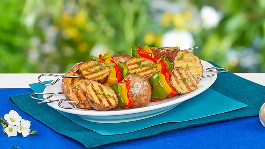 Dijon Potato Salad Kebabs