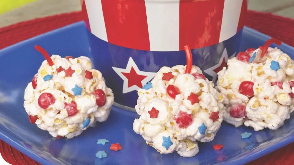 Firecracker Popcorn Balls