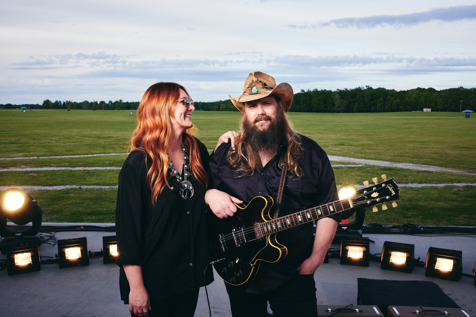 Chris Stapleton Partner Get to Know Chris and Morgane Stapleton After ACMs Moment