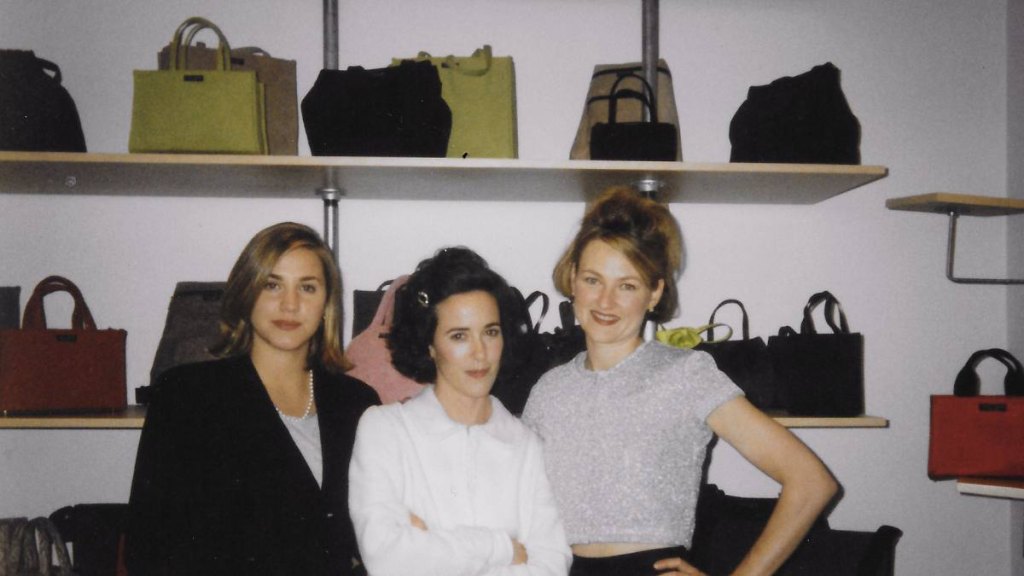 Pamela Bell, Katy Spade and Elyce Arons