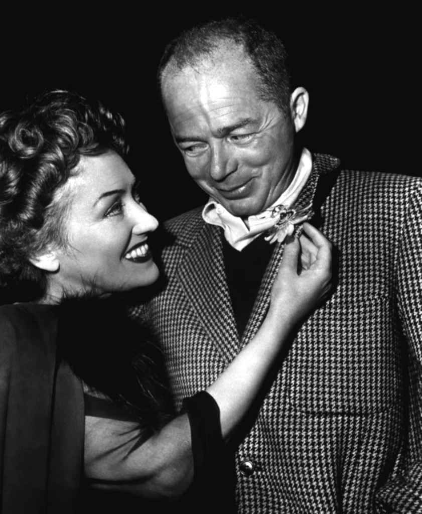 SUNSET BOULEVARD, from left: Gloria Swanson, director Billy Wilder, on set, 1950
