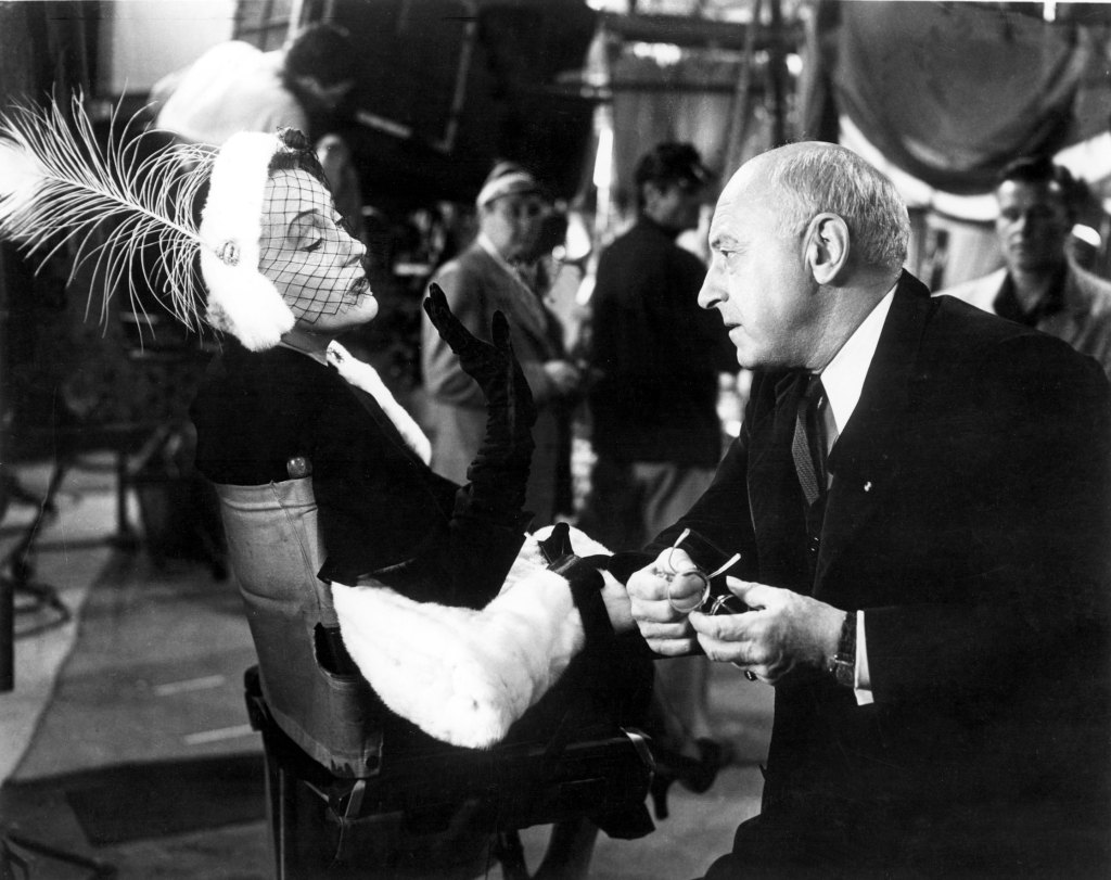 SUNSET BOULEVARD, Gloria Swanson, Cecil B. DeMille, 1950