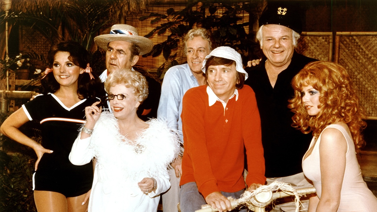 RESCUE FROM GILLIGAN'S ISLAND, Dawn Wells, Jim Backus, Natalie Schafer, Russell Johnson, Bob Denver, Alan Hale Jr., Judith Baldwin, 1978