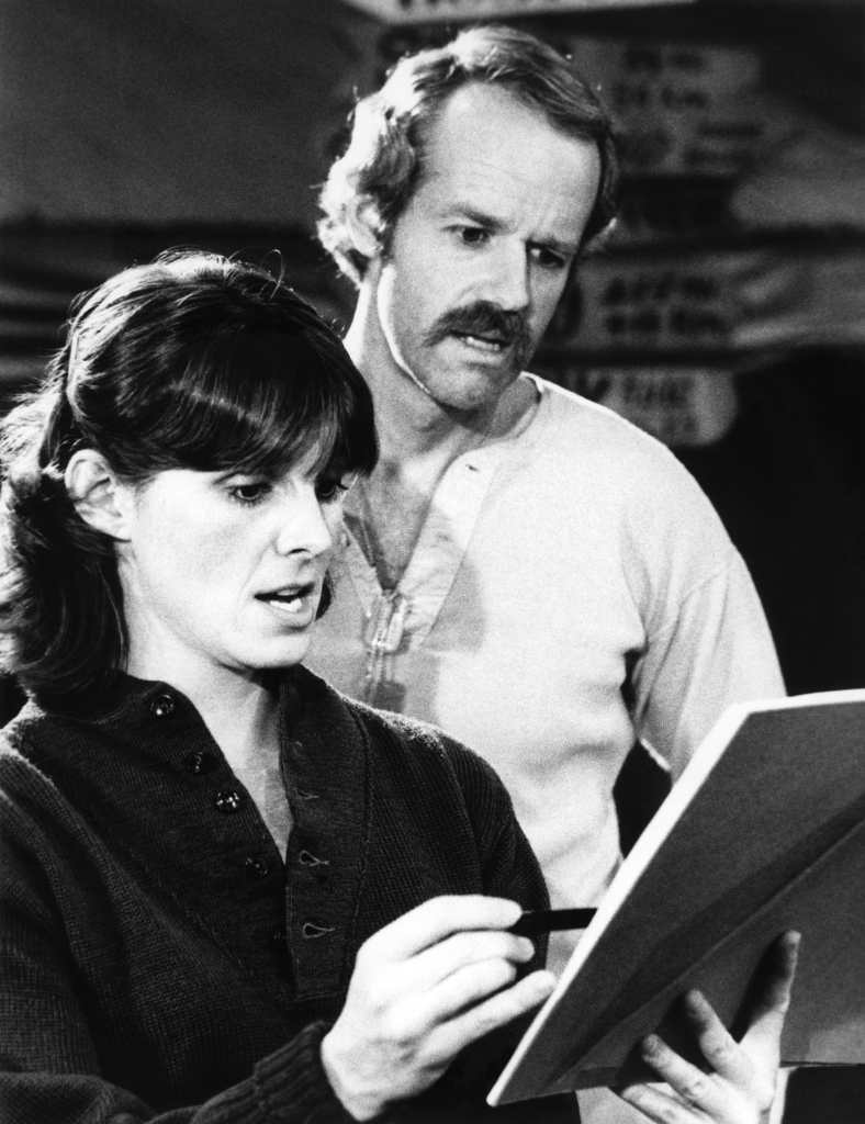 MASH, (aka M*A*S*H), from left: Susan Saint James, Mike Farrell in 'War Co-Respondent' (Season 8, Episode 23, aired March 3, 1980)