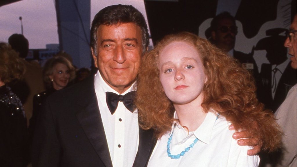 Tony Bennett and Antonia Bennett in 1989