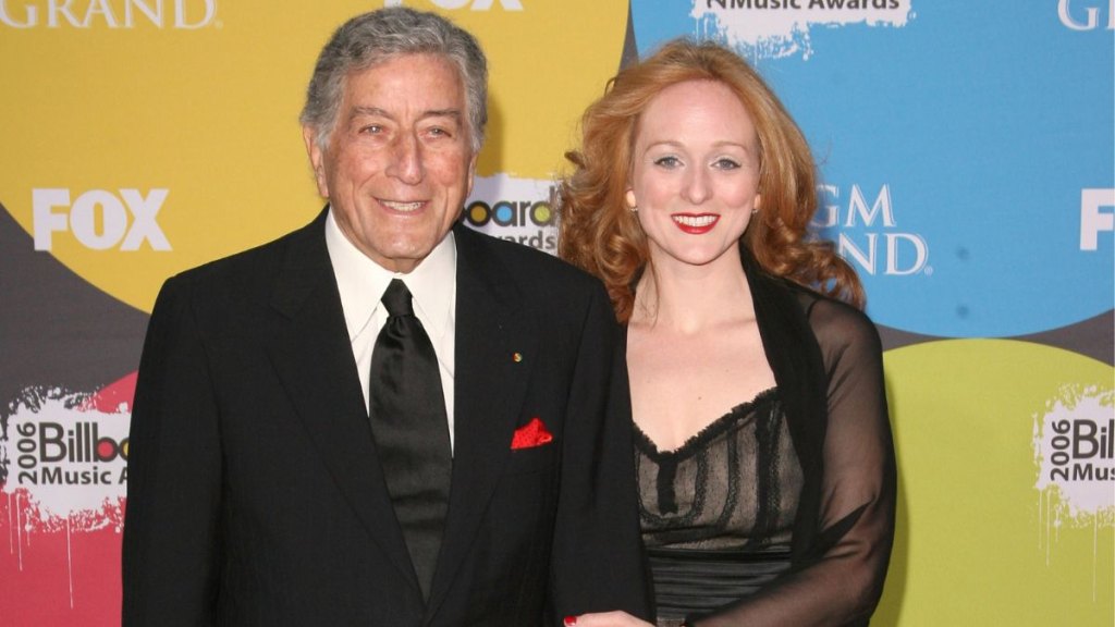 Tony Bennett and Antonia Bennett in 2006