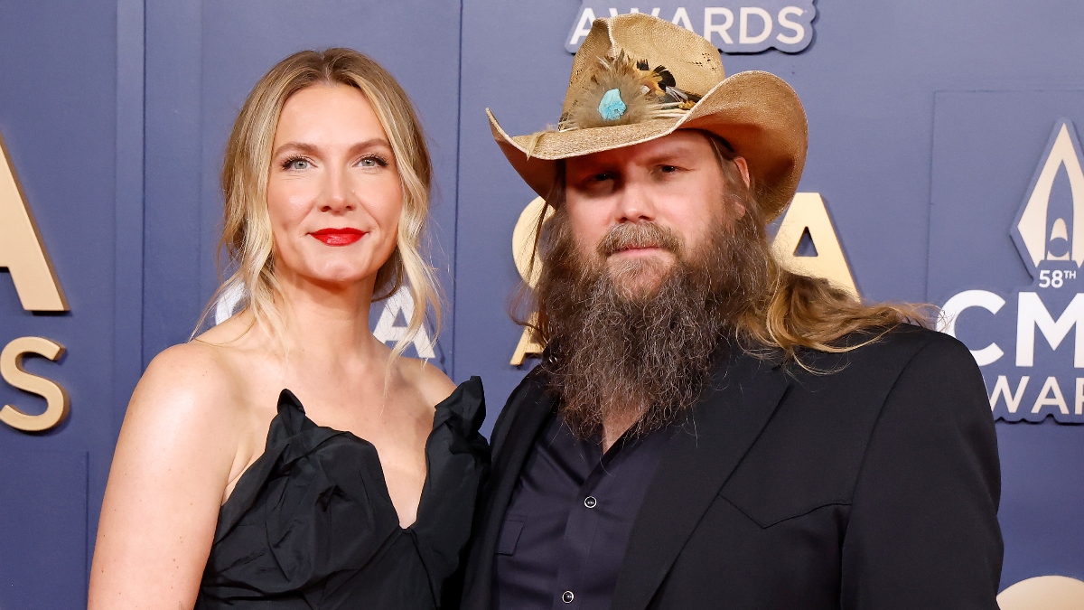 Chris Stapleton and Morgane Stapleton, 2024