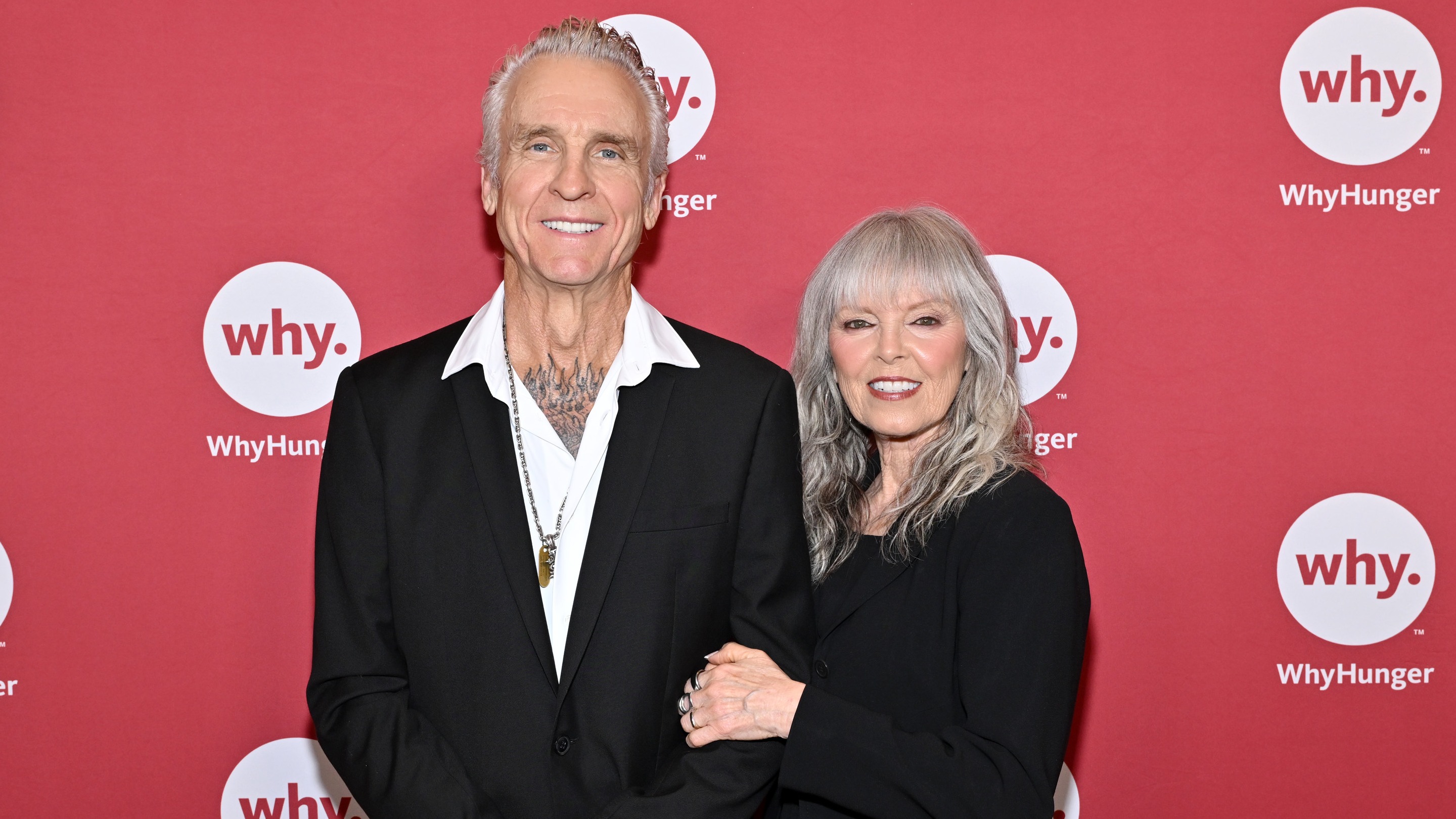 Pat Benatar and Neil Giraldo attend WhyHunger's 50th anniversary celebration at the Chapin Awards Gala at Jazz at Lincoln Center