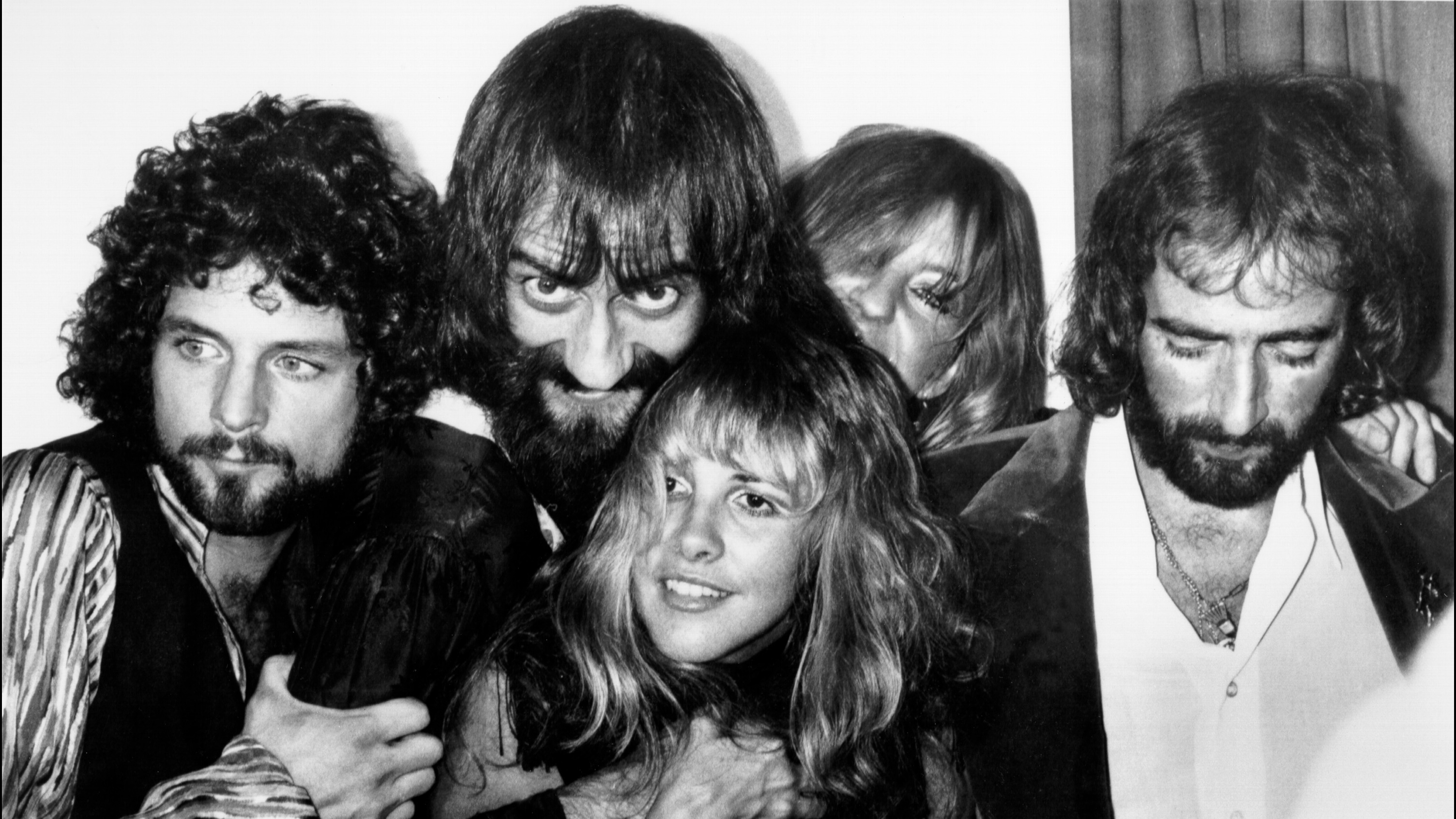 band posing for photo